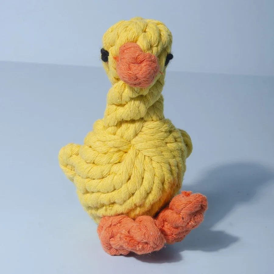 Duck Shaped Knot Toy