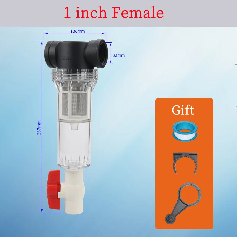 Fish Tank Toilet Filter