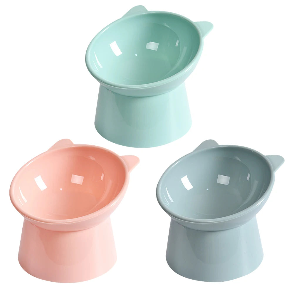 Tilted Elevated Cat Bowl