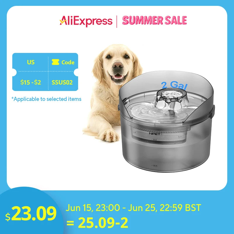 Dog Water Fountain