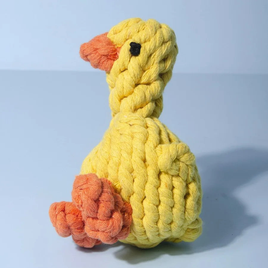 Duck Shaped Knot Toy