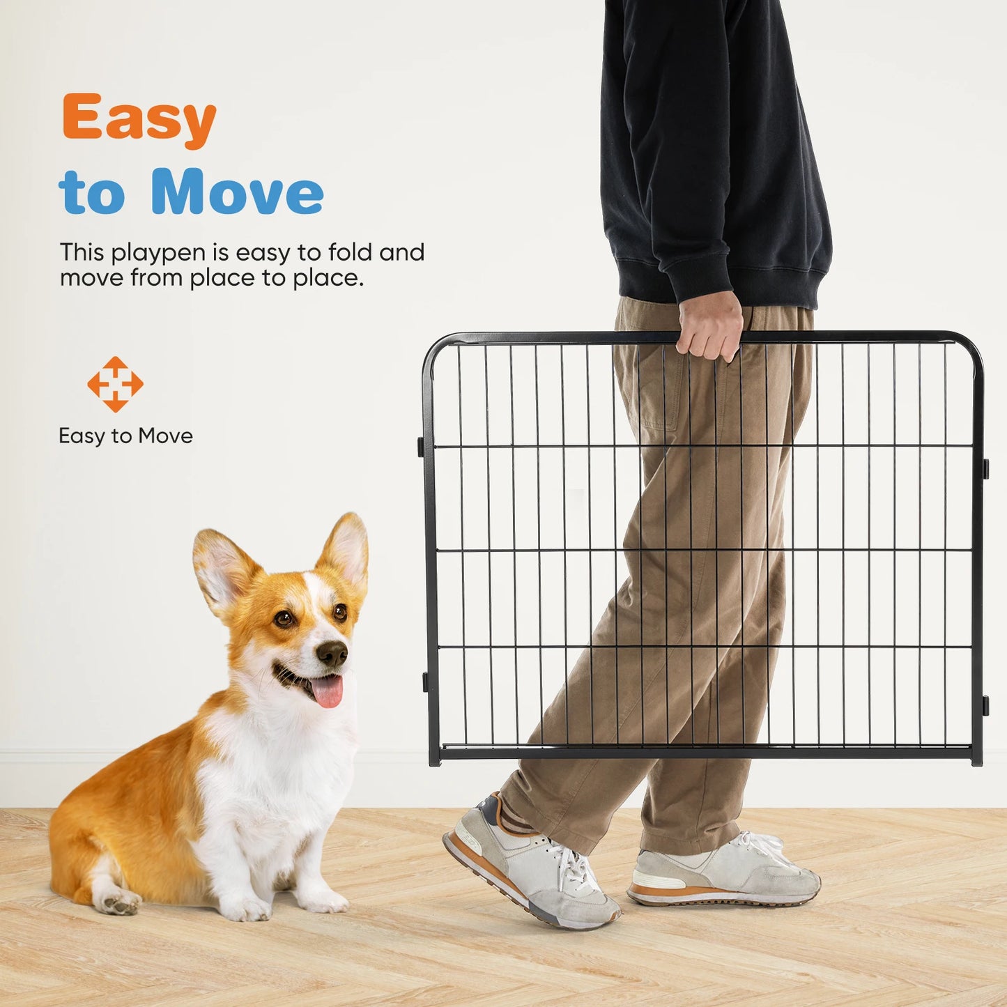 Indoor/Outdoor Playpen Fence