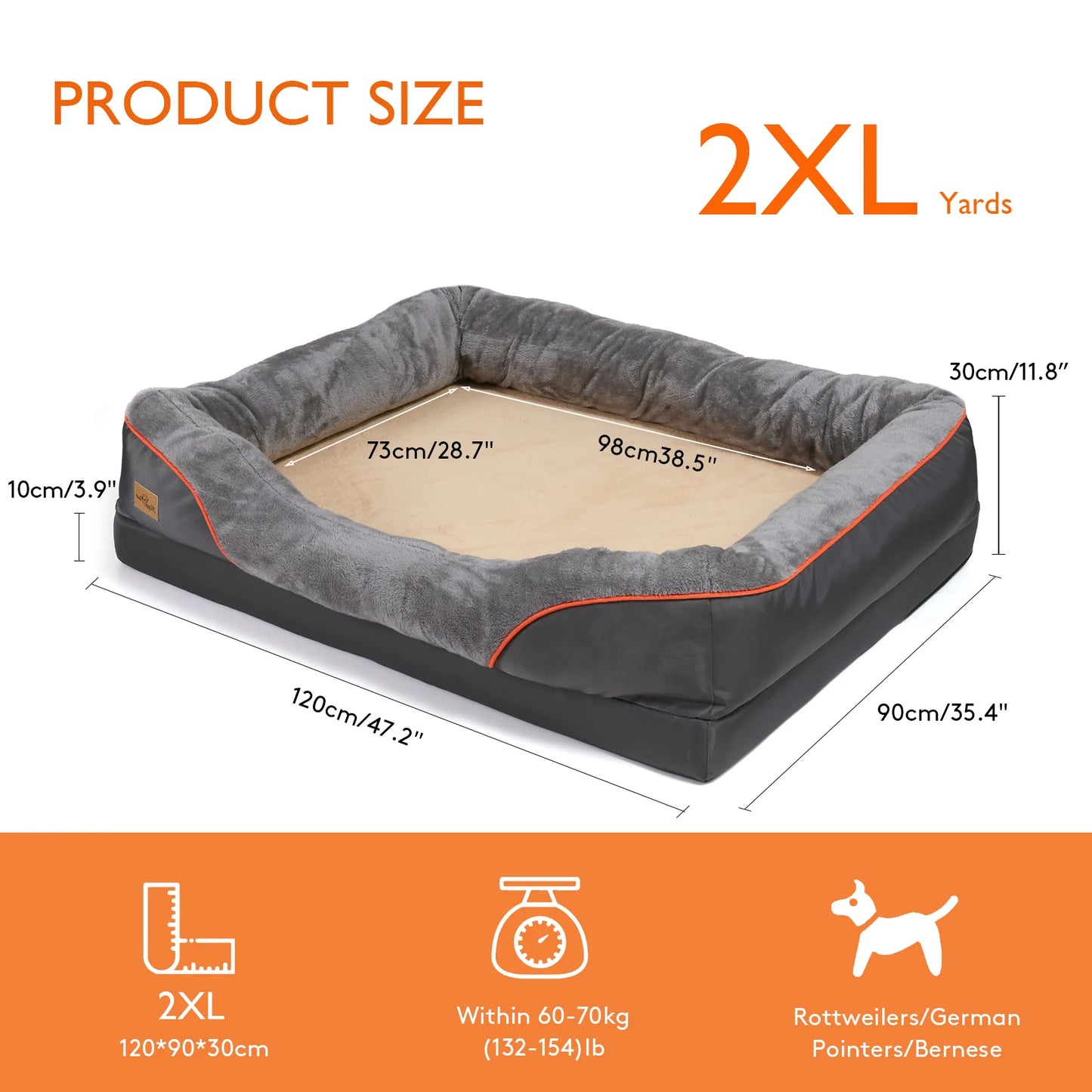 L-3XL Dog Bed