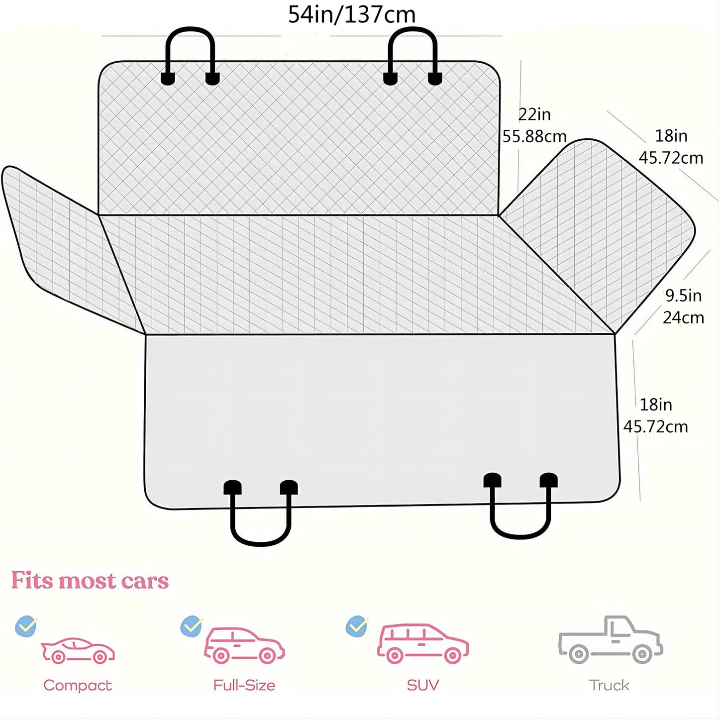 Backseat Car Mat
