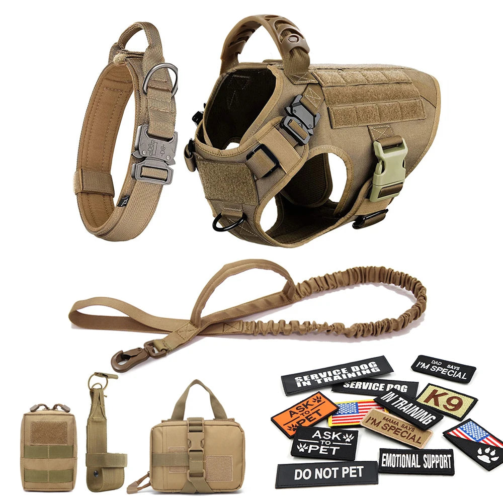 Dog Harness Collar Leash