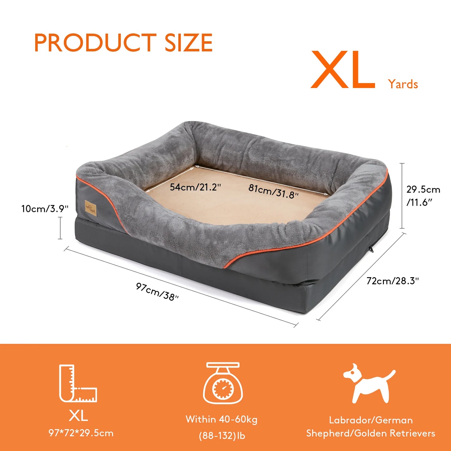 L-3XL Dog Bed