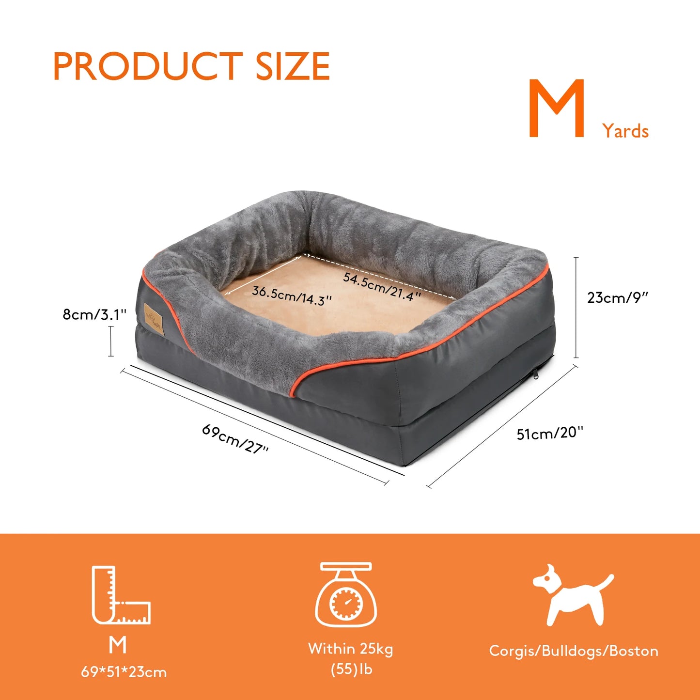 L-3XL Dog Bed
