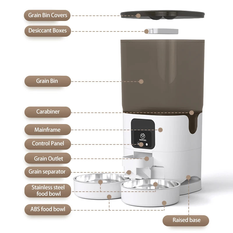 Automatic Feeder - cats 2 bowls