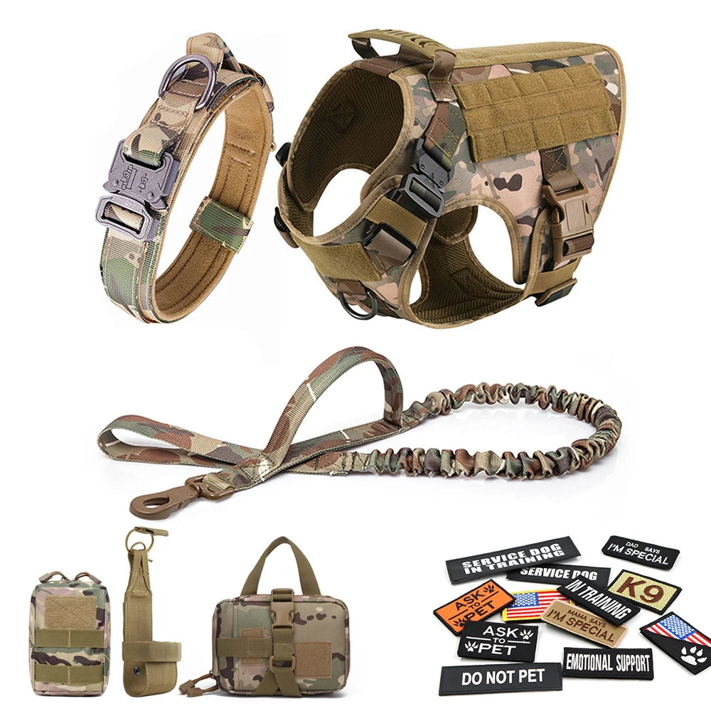 Dog Harness Collar Leash