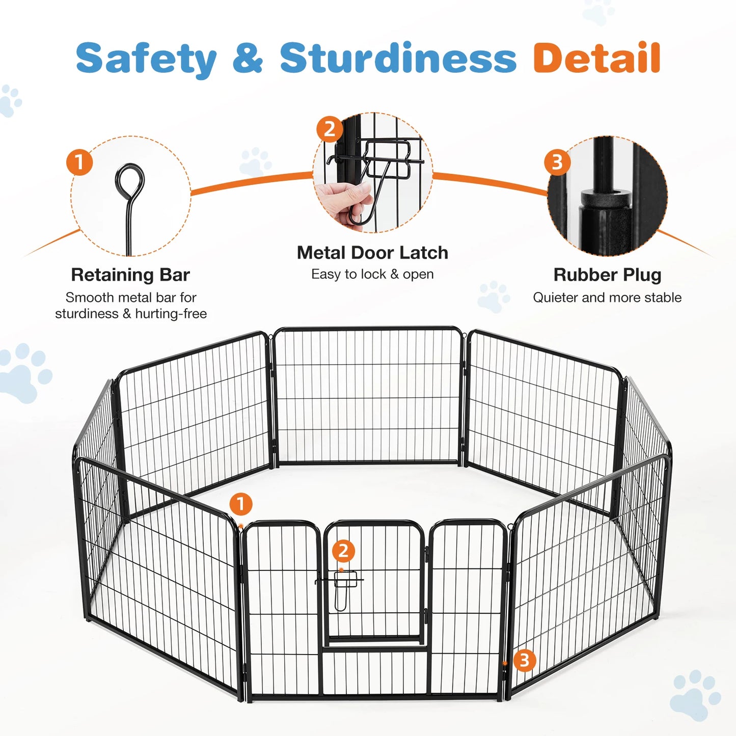 Indoor/Outdoor Playpen Fence