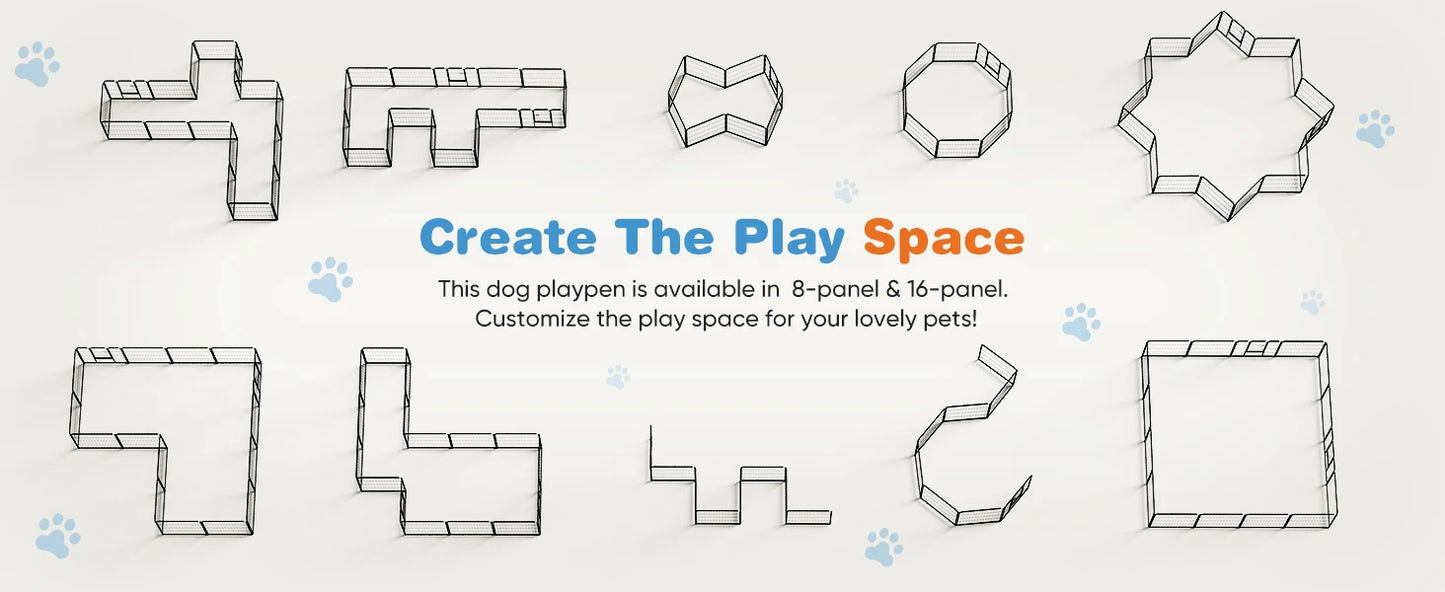 Indoor/Outdoor Playpen Fence