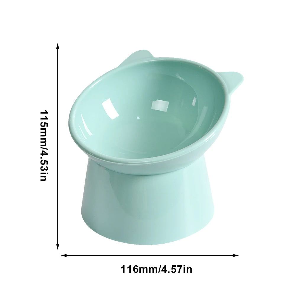 Tilted Elevated Cat Bowl