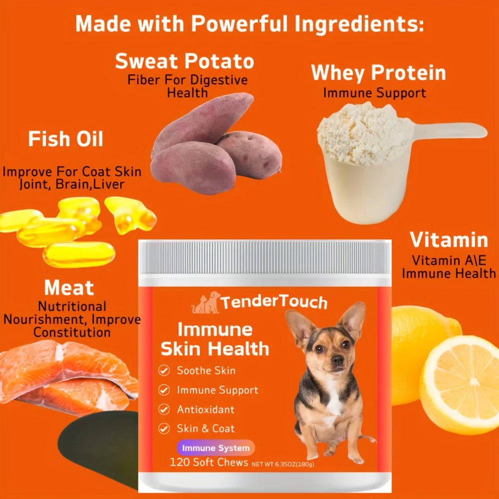 Immune Skin Health - 120 chews