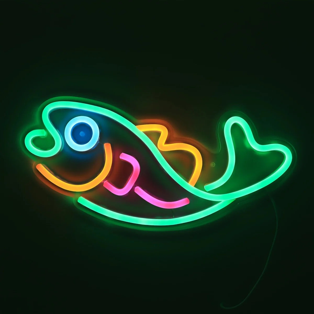 Fish Wall Neon Light