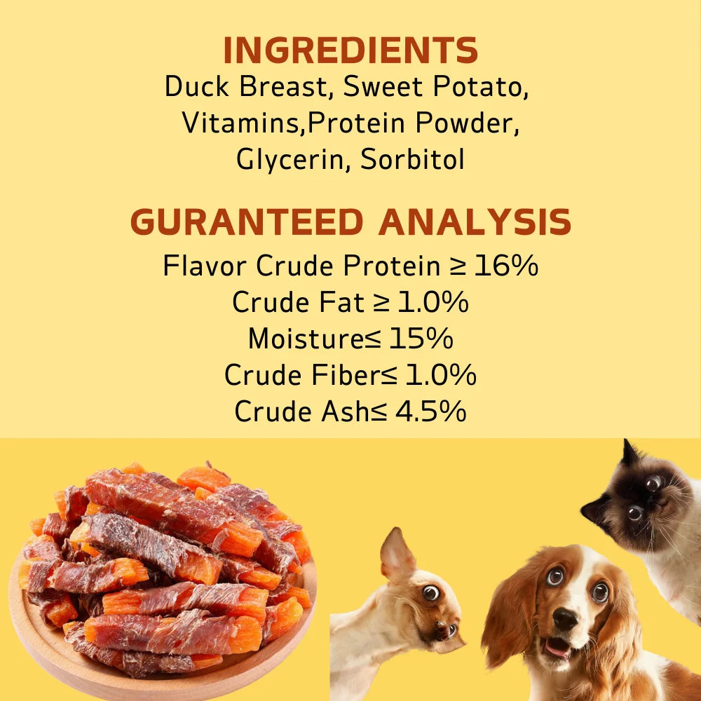 Duck & Sweet Potato Dog Treats