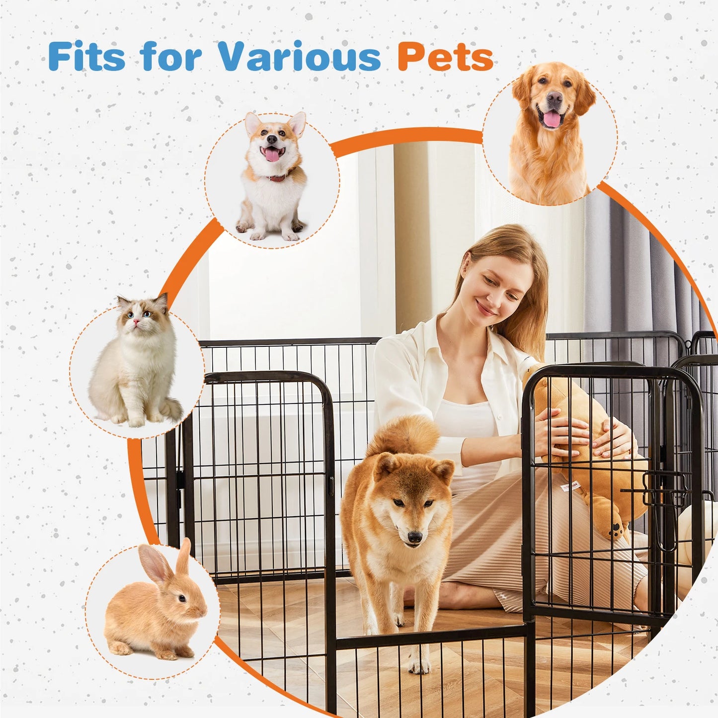 Indoor/Outdoor Playpen Fence