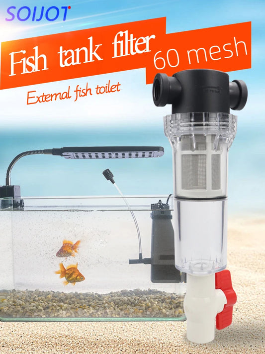 Fish Tank Toilet Filter