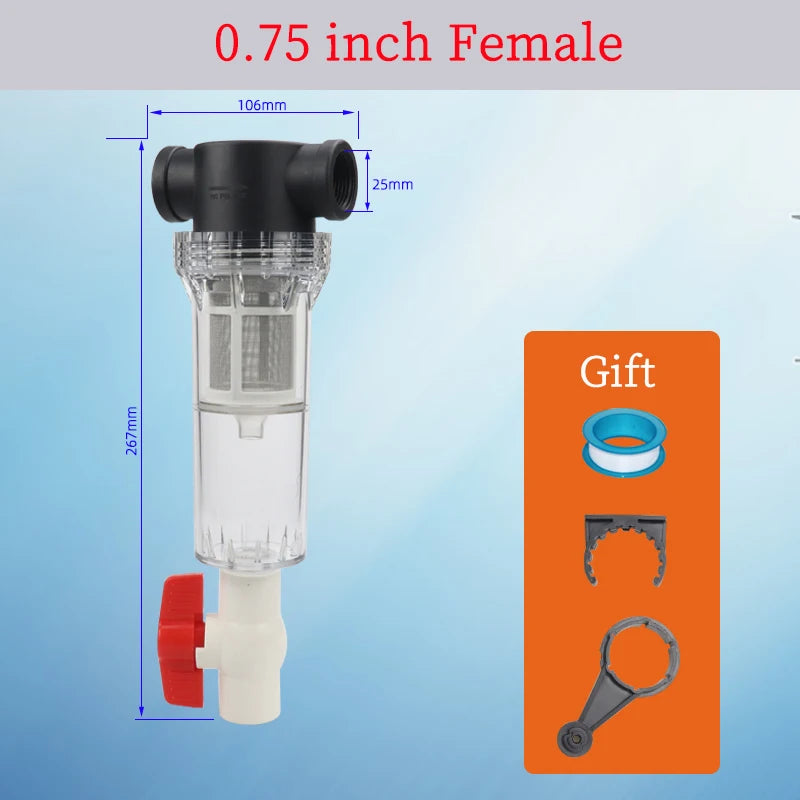 Fish Tank Toilet Filter