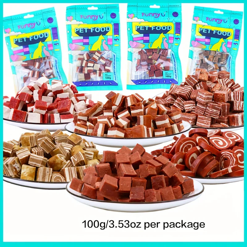 Beef & Meat Cubes Dog Treats
