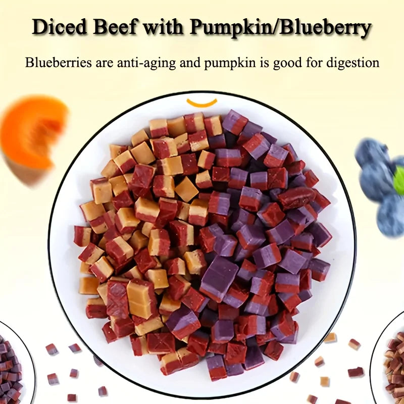 Beef & Meat Cubes Dog Treats