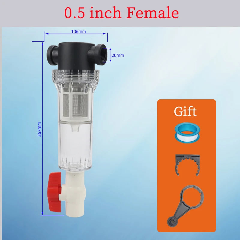 Fish Tank Toilet Filter