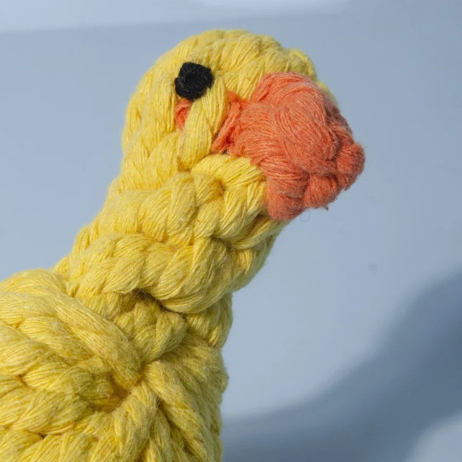 Duck Shaped Knot Toy